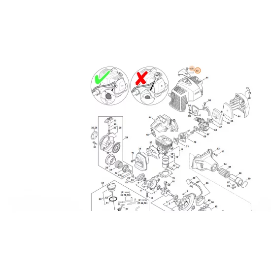 STIHL  Osłona 4149 080 0401